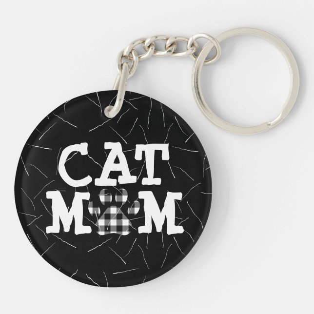 Cat Mamma Pawprint med Cat Hair (Baksidan)