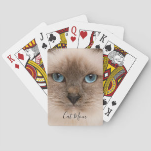 Cat Mamma Photo Casinokort