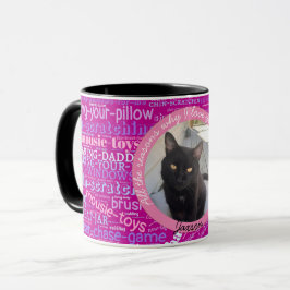 Cat Mamma Photo Ord Cloud Valentine Mugg