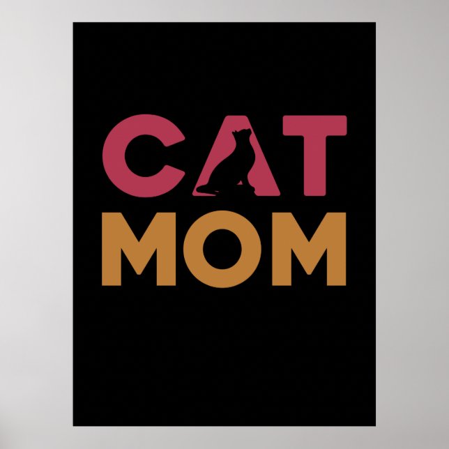 Cat Mamma Poster (Framsidan)