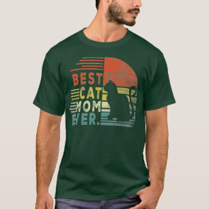 Cat Mamma Retro Best Cat Mamma någonsin funny Cat T Shirt
