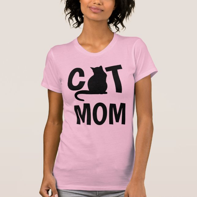CAT MAMMA, Rosa T-shirts (Framsida)