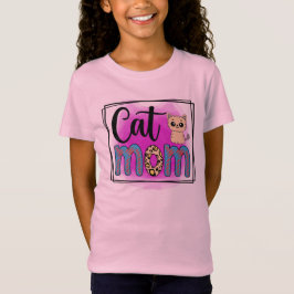 Cat Mamma Sublication T Shirt