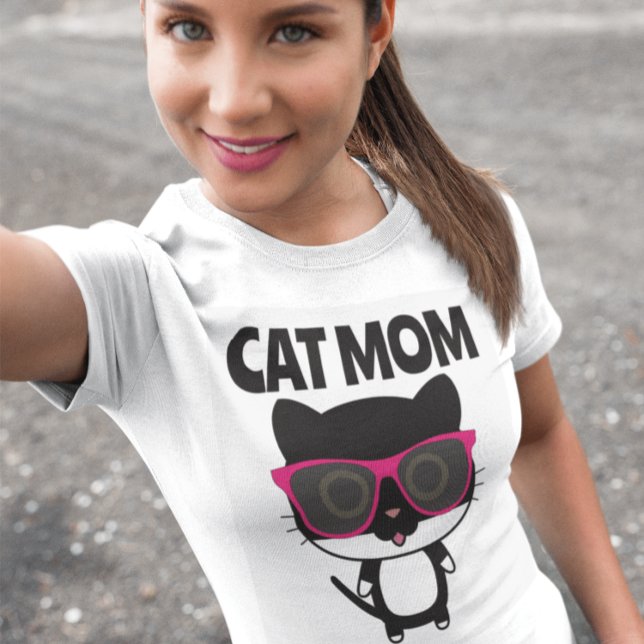 CAT MAMMA SUNGLASSSES COOLA CAT T-shirts (Skapare uppladdad)