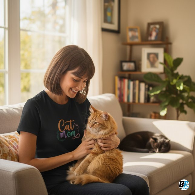 cat mamma t shirt (Skapare uppladdad)