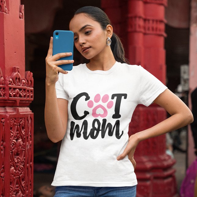 Cat mamma t shirt (Skapare uppladdad)