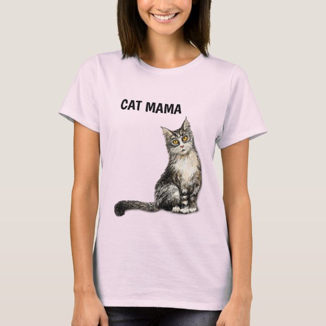 CAT MAMMA T-Shirt (Framsida)
