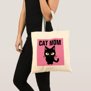 CAT MAMMA TOTES TYGKASSE