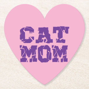 Cat Mamma Underlägg Papper