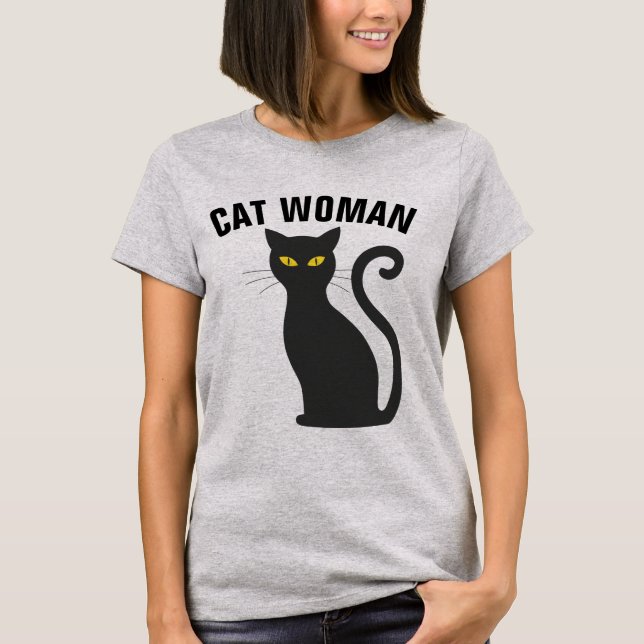 CAT MAMMA WOMAN T-shirts (Framsida)
