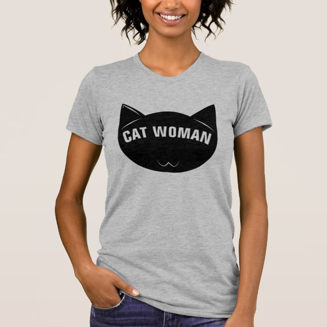 CAT MAMMA WOMAN T-shirts (Framsida)