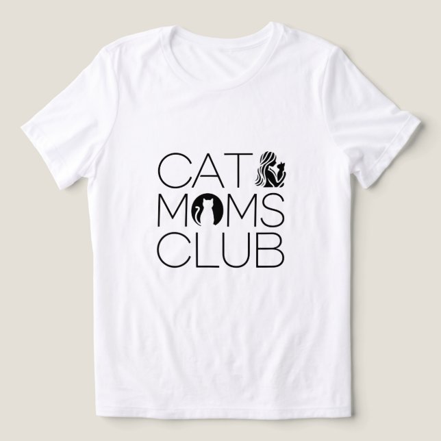 Cat Mammor Klubb T Shirt (Design Framsida)