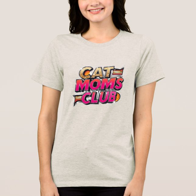 Cat Mammor Klubb T Shirt (Framsida)