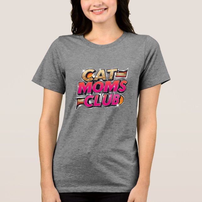 Cat Mammor Klubb T Shirt (Framsida)