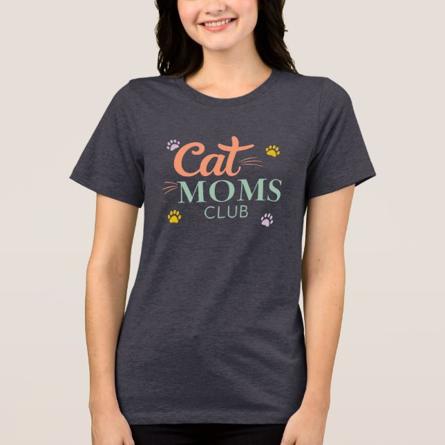Cat Mammor Klubb T Shirt (Framsida)