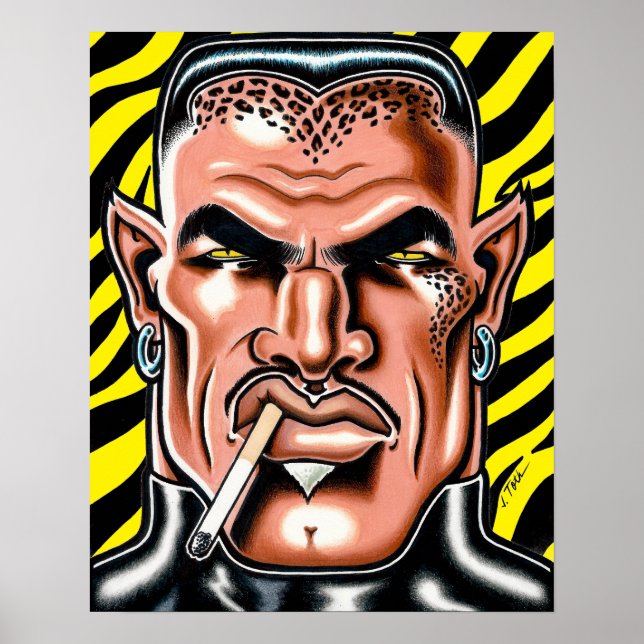 Cat-Man from the Moon Poster (Framsidan)