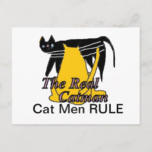Cat Manar regelkort Vykort