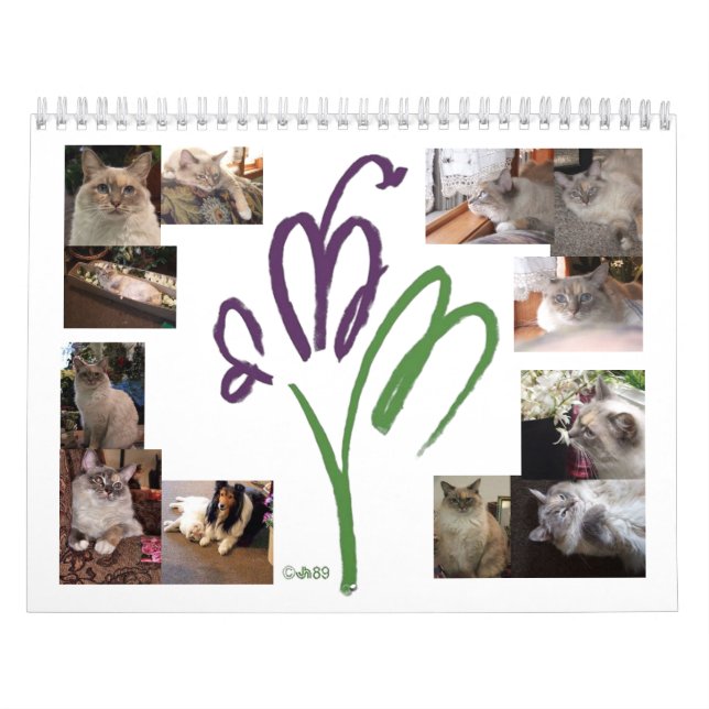 Cat Mascot Calendar Kalender (Omslag)