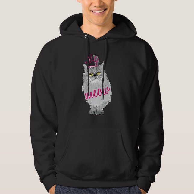 Cat Meow Kung Hoodie (Framsida)