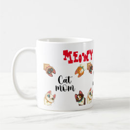 Cat Meowy Catmas Kaffemugg