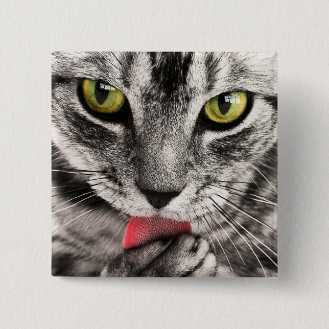 Cat Miau Knapp (Framsida)