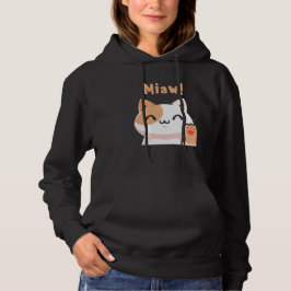 Cat Miaw-Kattunge-Cute Cat-Funny T Shirt
