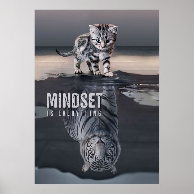 Cat Mindset är allt Poster (Framsidan)