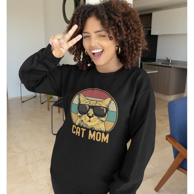 Cat Mom Funny Cat Lovers T Shirt (Skapare uppladdad)