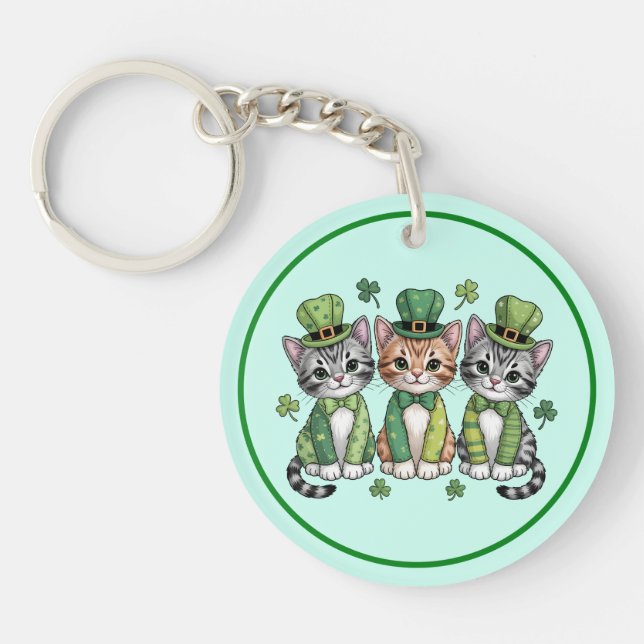 Cat Mom St. Patricks Day Design-47474 Tröja (Framsidan)