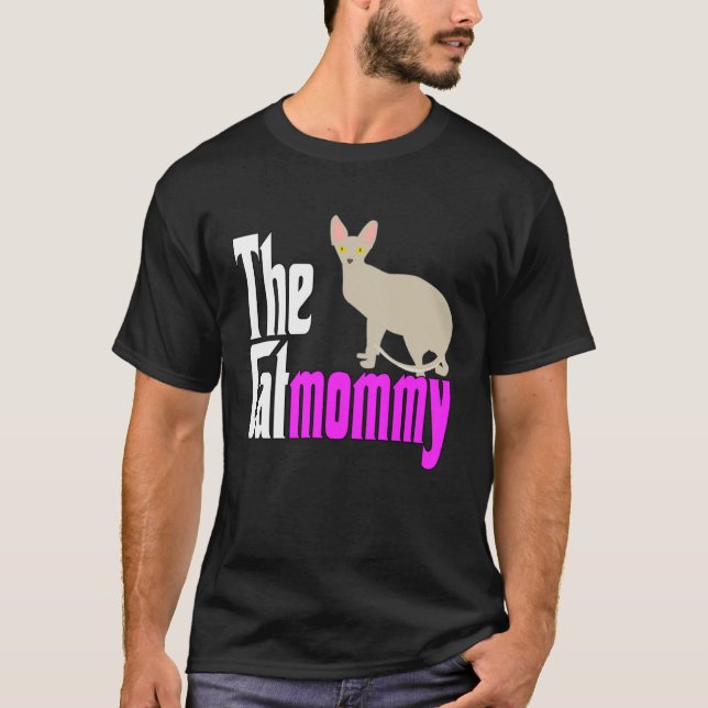 Cat Mom The Catmother Crazy Cat Mother Kitty Mommy T Shirt (Framsida)