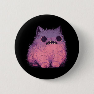 Cat Monster Graphic Kawaii Pastel Goth Anime Aesth Knapp