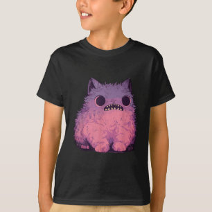 Cat Monster Graphic Kawaii Pastel Goth Anime Aesth T Shirt