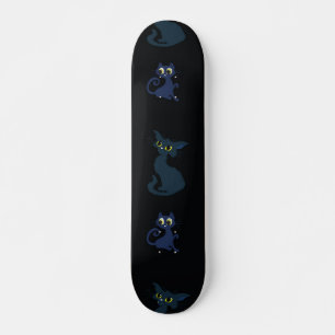 Cat mönster mini skateboard bräda 18,5 cm