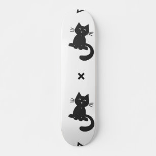 Cat mönster mini skateboard bräda 18,5 cm