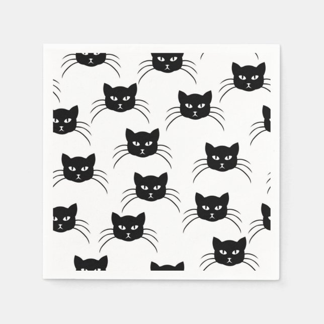 Cat mönster pappersservett (Framsidan)
