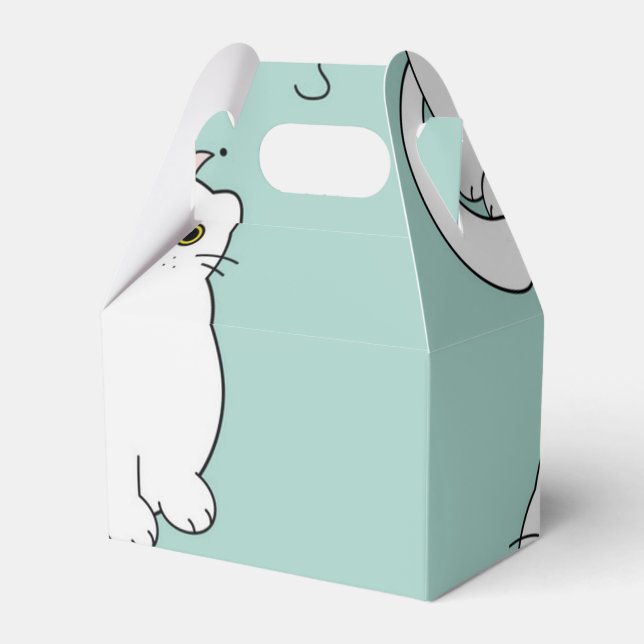 Cat mönster presentaskar (Framsidan Sidan)