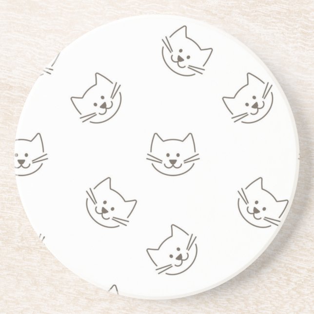 Cat mönster underlägg (Framsidan)