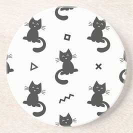 Cat mönster underlägg