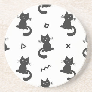 Cat mönster underlägg
