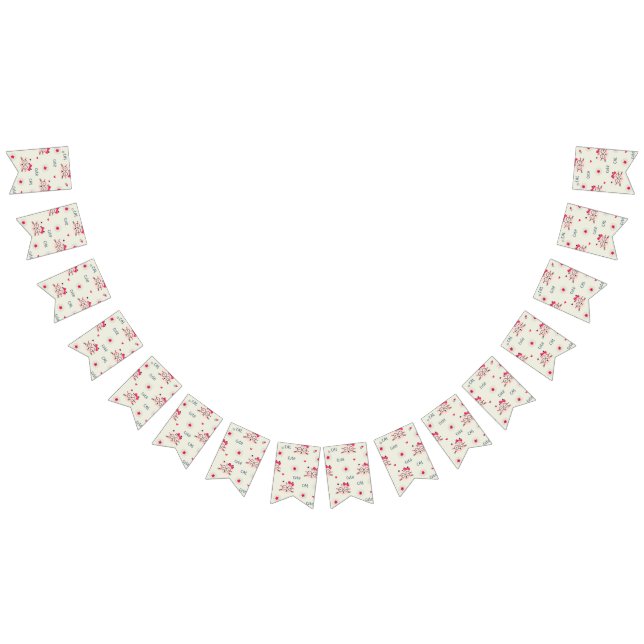 Cat mönster vimplar (Alla)