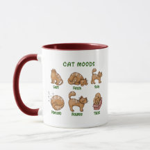 Cat Moods Pussy Cat dam Pet Funny Cat Mamma