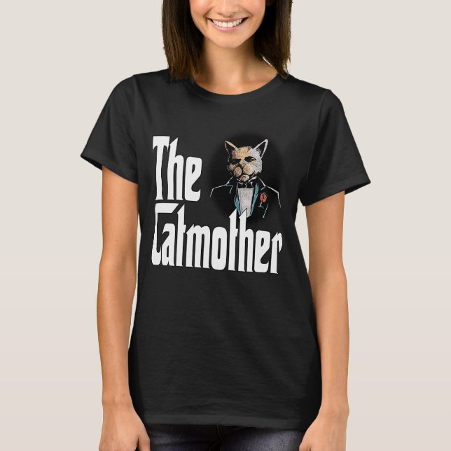 Cat Mor, Catmor Crazy Cat Mamma Mamma 1 T Shirt (Framsida)