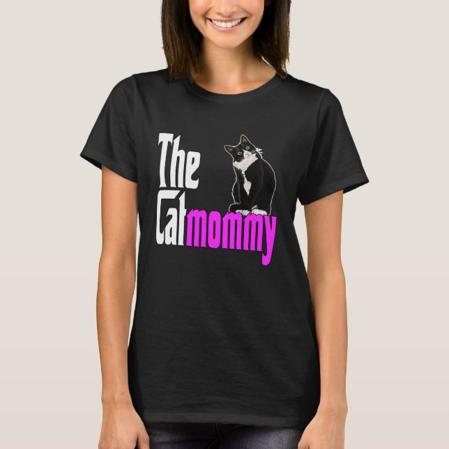 Cat Mor, Catmor Crazy Cat Mamma Mamma T Shirt (Framsida)