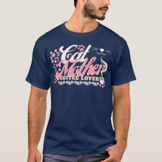 CAT MOR COFFEE ÄLSKARE SHIRT T