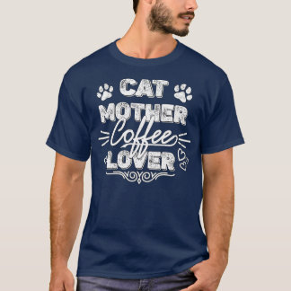 Cat Mor-kaffe Älskare 191 T Shirt