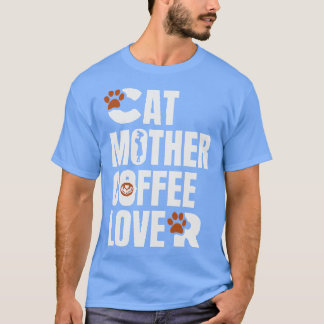 Cat Mor-kaffe Älskare 320 T Shirt
