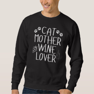 Cat Mor Vin Lång Ärmad Tröja