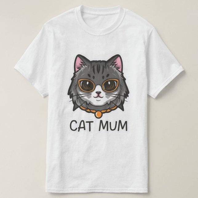 cat morsa t shirt (Design framsida)