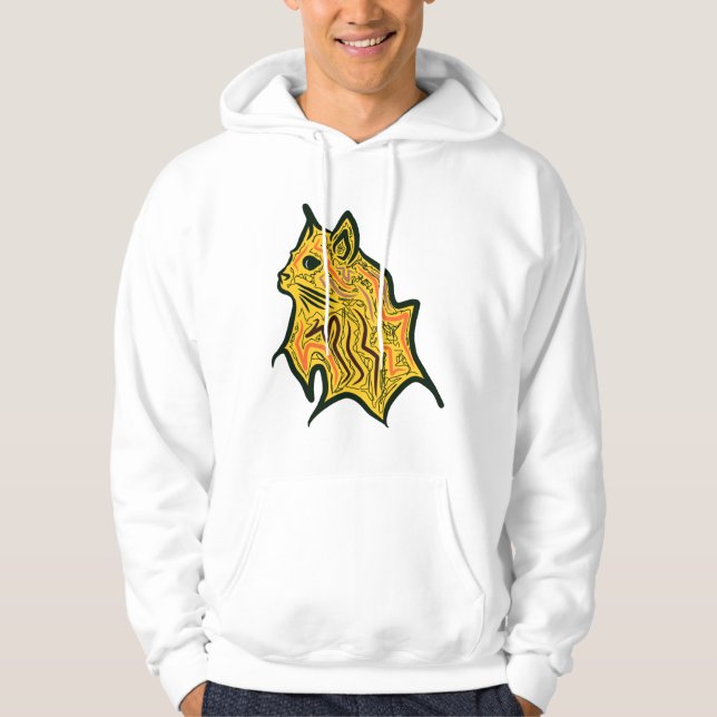 Cat Motive Hoodie (Framsida)