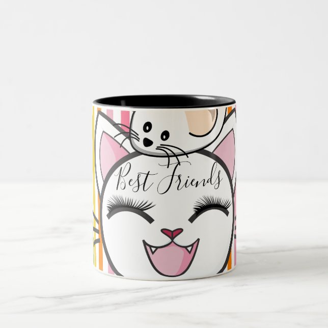 Cat Mouse Best Friends Mugg (Center)